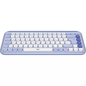Logitech Πληκτρολόγιο Logitech POP ICON KEYS OFF White Lilac US