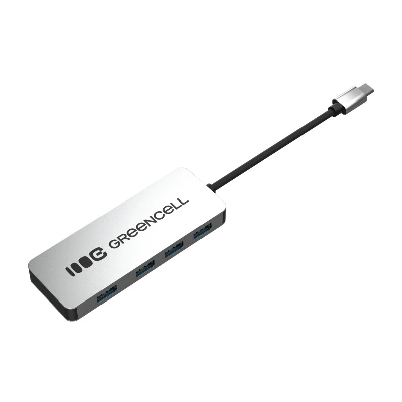 USB Hub Green Cell HUB-GC-C4A — Hub USB-C 3.0 4 θυρών