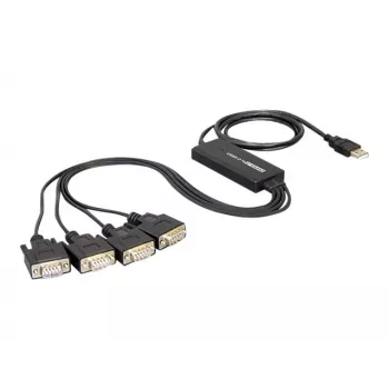 DeLock USB2.0 > 4 x Σειριακός Προσαρμογέας - Σειριακός Προσαρμογέας - USB - RS-232 x 4 (61887)