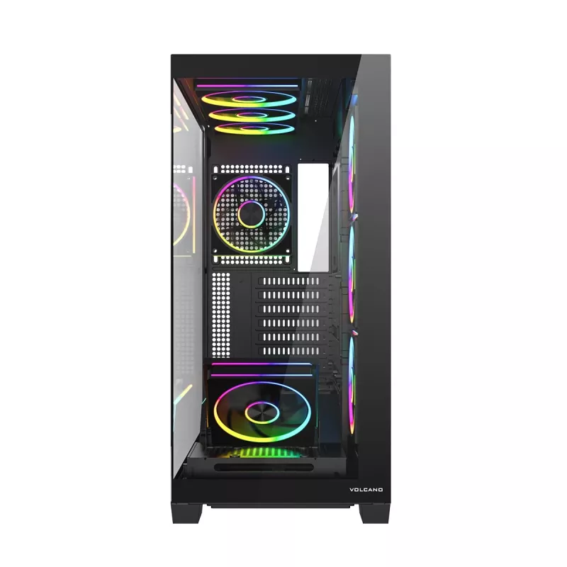 Modecom Volcano Stellar Plus ARGB Midi 8F μαύρο