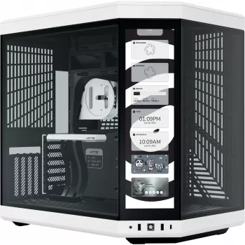 HYTE Y70 Touch Infinite Midi Tower μαύρο, λευκό