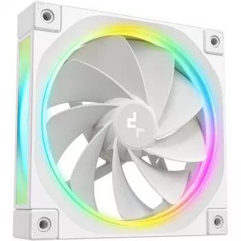 DeepCool FL12R Reverse ανεμιστήρας κουτιού 120 mm, 500–2150 RPM, 33,9 dB, λευκός