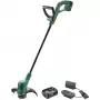 Μπαταριοκίνητο χορτοκοπτικό EasyGrassCut 18-260, 18 Volt (Πράσινο/Μαύρο, 2x Μπαταρία ιόντων λιθίου 2,0Ah, POWER FOR ALL ALLIANCE)