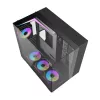 Κουτί υπολογιστή Darkflash TH285 (μαύρο) + 4 ανεμιστήρες