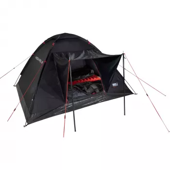 Πυραμιδική σκηνή High Peak Beaver 3 3 άτομα Σκληρό πλαίσιο Αδιάβροχη 150 cm