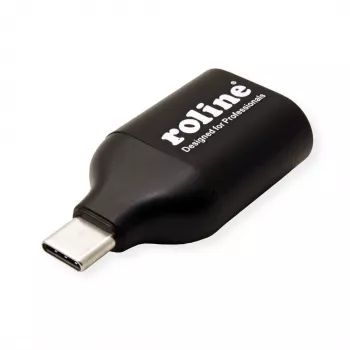 ROLINE 12.03.3228 Προσαρμογέας γραφικών USB 1920 x 1080 Pixel Μαύρο (12.03.3228)