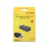 Προσαρμογέας καλωδίου DeLOCK 65696 USB 3.1 Gen 2 Type-A σε Type-C μαύρο