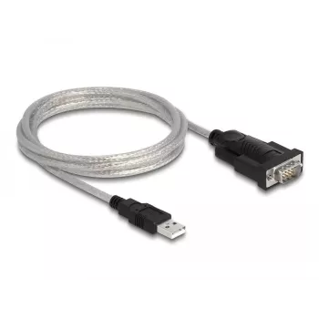 DeLOCK Αντάπτορας USB 2.0 Type-A σε Σειριακό RS-232 D-Sub 9 + D-Sub 25