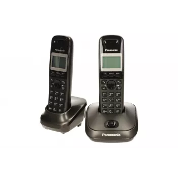 Panasonic KX-TG2512 Ασύρματο τηλέφωνο DECT Γκρι Αναγνώριση κλήσης