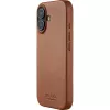 Mujjo Full Leather Case MagSafe θήκη για iPhone 17 καφέ