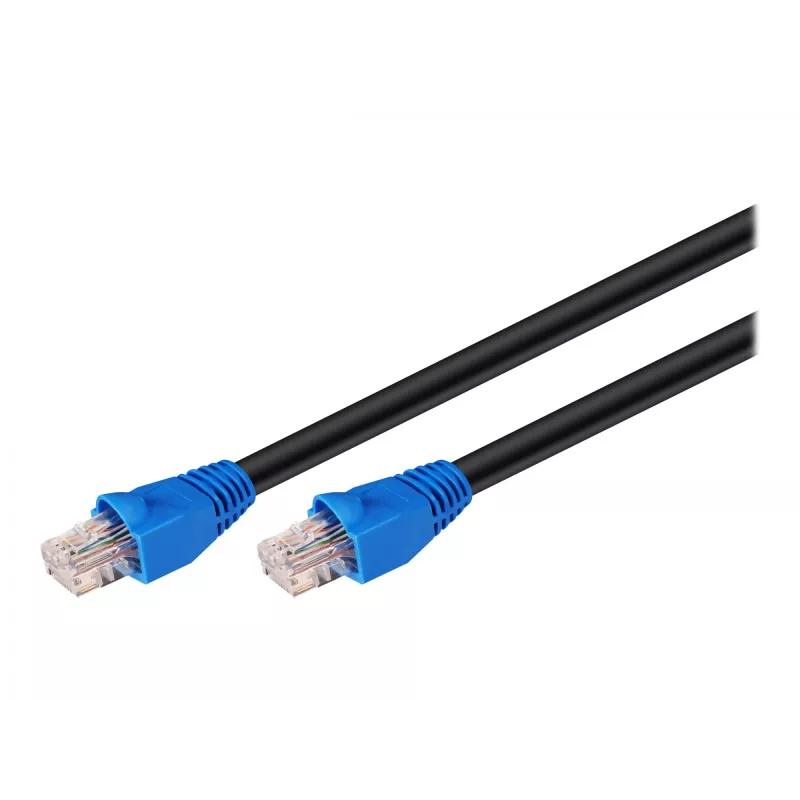 Goobay 94393 καλώδιο δικτύου Ethernet μαύρο