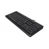 A4Tech KR-92 Πληκτρολόγιο Καθολικό USB QWERTY Αγγλικά Μαύρο