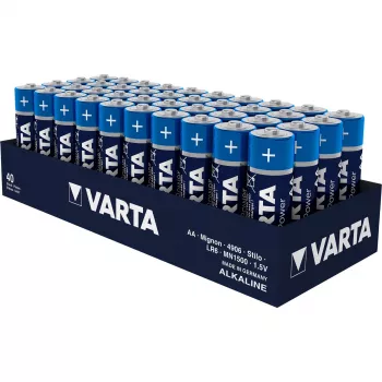 VARTA Μπαταρία Αλκαλική, Mignon, AA, LR06, 1,5V Longlife Power, High Energy, Retail-Box (συσκευασία 40 τεμ.) (04906 121 154)