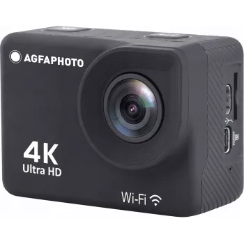 AgfaPhoto Action Cam 4K, αδιάβροχη, Wi-Fi, slow motion/time-lapse (AC9000BK)