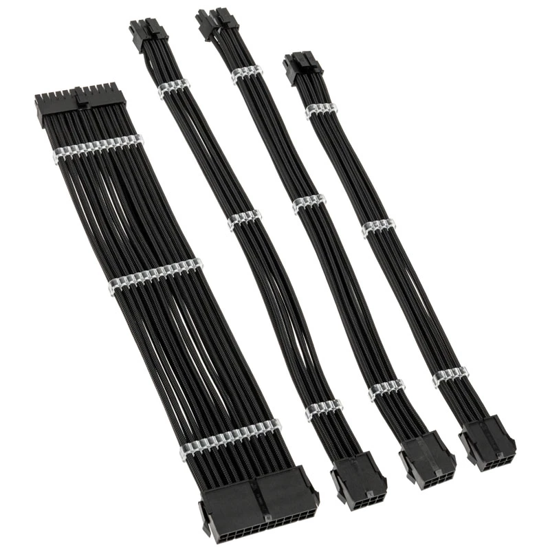 Kolink Core Standard Braided Κιτ επέκτασης καλωδίων - Jet Μαύρο