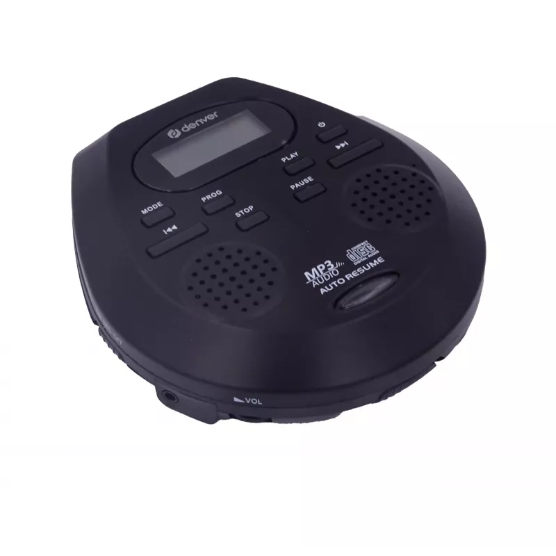 Φορητό CD player Denver DMP-395B Μαύρο Αναπαραγωγή MP3 Οθόνη LCD