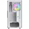 Montech XR Wood Midi-Tower Λευκό