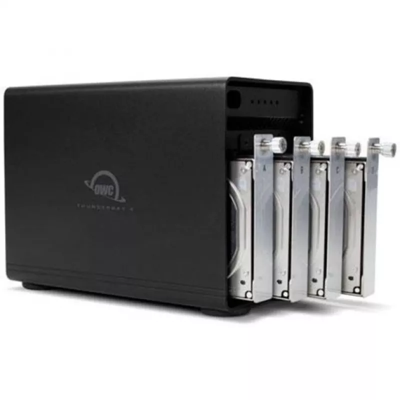 ThunderBay 4 (μαύρο, εξωτερική θήκη δίσκων 4 θέσεων Thunderbolt 3)