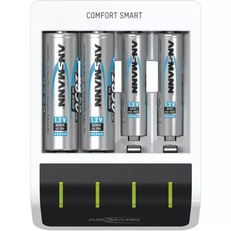Φορτιστής μπαταρίας Ansmann Comfort Smart οικιακός μπαταρίας USB