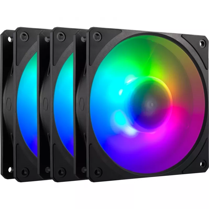 Σετ με 3 ΑΝΕΜΙΣΤΗΡΕΣ COOLER MASTER Mobius 120P ARGB