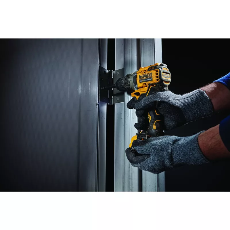 Κατσαβίδι μπαταρίας DeWALT DCD701D2-QW, 12V, 1500 U/min, 57,5 N·m, 2x2 Ah μπαταρίες