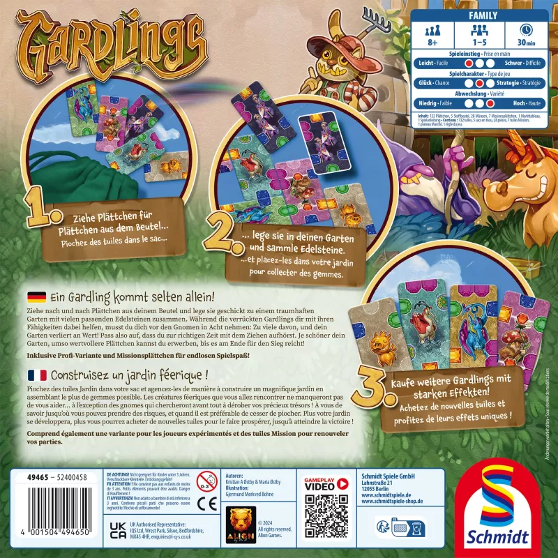 Gardlings, επιτραπέζιο παιχνίδι