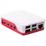 ALLNET Raspberry Pi 4 αξεσουάρ - επίσημη θήκη κόκκινο/λευκό για 4