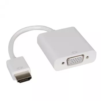 Καλώδιο προσαρμογέα HDMI-VGA, HDMI ST - VGA BU 0,15 m, 0,15 m, VGA D-Sub, HDMI Type-A Standard