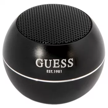 Φορητό ηχείο Guess Mini ηχείο Bluetooth 3 W μαύρο