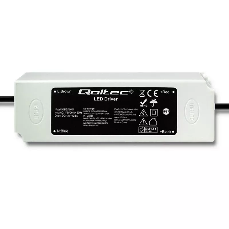 Οδηγός LED Qoltec 50945