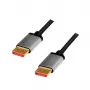 Καλώδιο DisplayPort LogiLink CDA0105 2 m Μαύρο Γκρι
