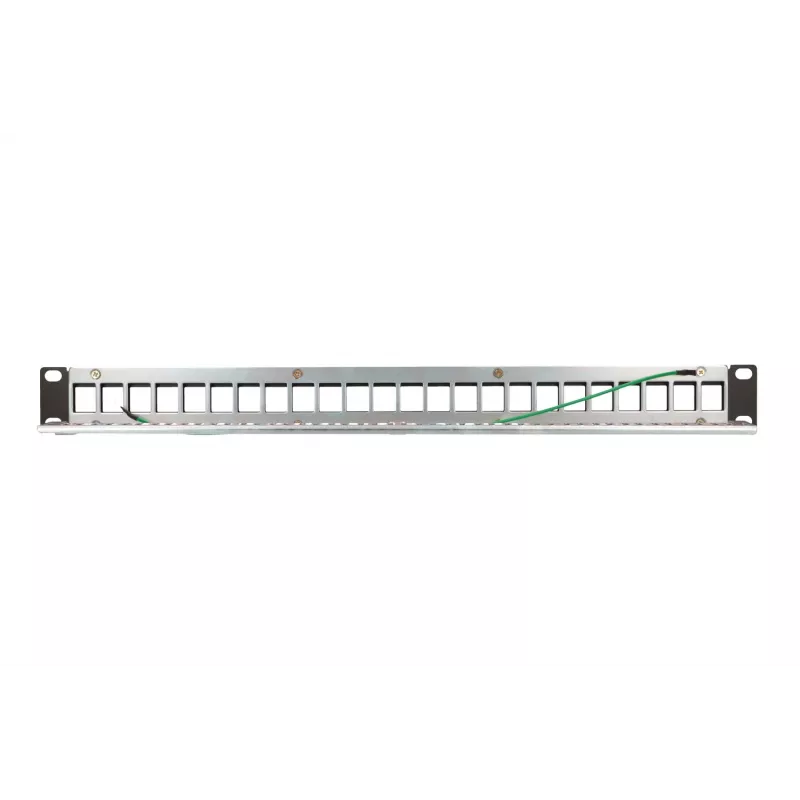 Extralink Patch panel 24 θυρών STP, αρθρωτό, 24 θύρες