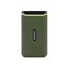 Transcend ESD380C TS2TESD380C φορητός SSD 2 TB, USB 3.2 Gen 2x2, USB-C, 2000 MB/s, στρατιωτικό πράσινο