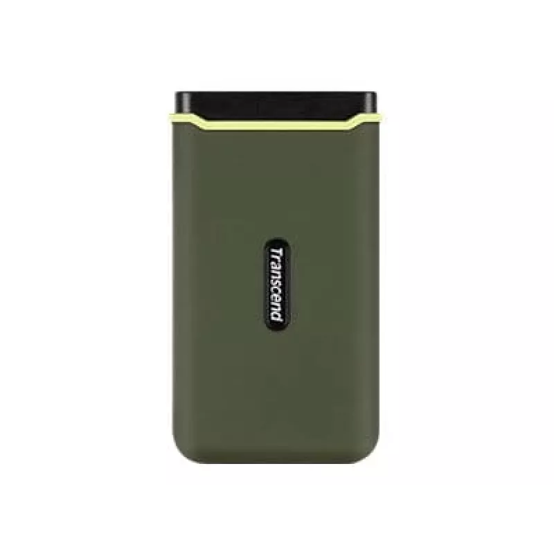 Transcend ESD380C TS2TESD380C φορητός SSD 2 TB, USB 3.2 Gen 2x2, USB-C, 2000 MB/s, στρατιωτικό πράσινο