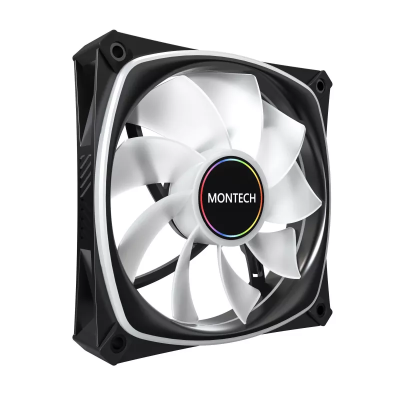 MONTECH RX120 PRO μαύρο 120mm ARGB συσκευασία 3 τεμ.