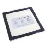 DEMCiflex Φίλτρο σκόνης 140mm, τετράγωνο - μαύρο/λευκό