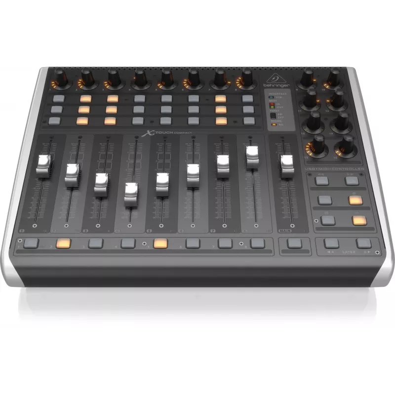 Behringer X-TOUCH COMPACT MIDI πληκτρολόγιο USB μαύρο