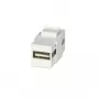Lindy USB A σε A Keystone, λευκό, USB A σε A, USB A σε A
