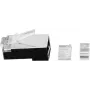 Microconnect KON512-50 Συνδετήρες καλωδίων ασημί