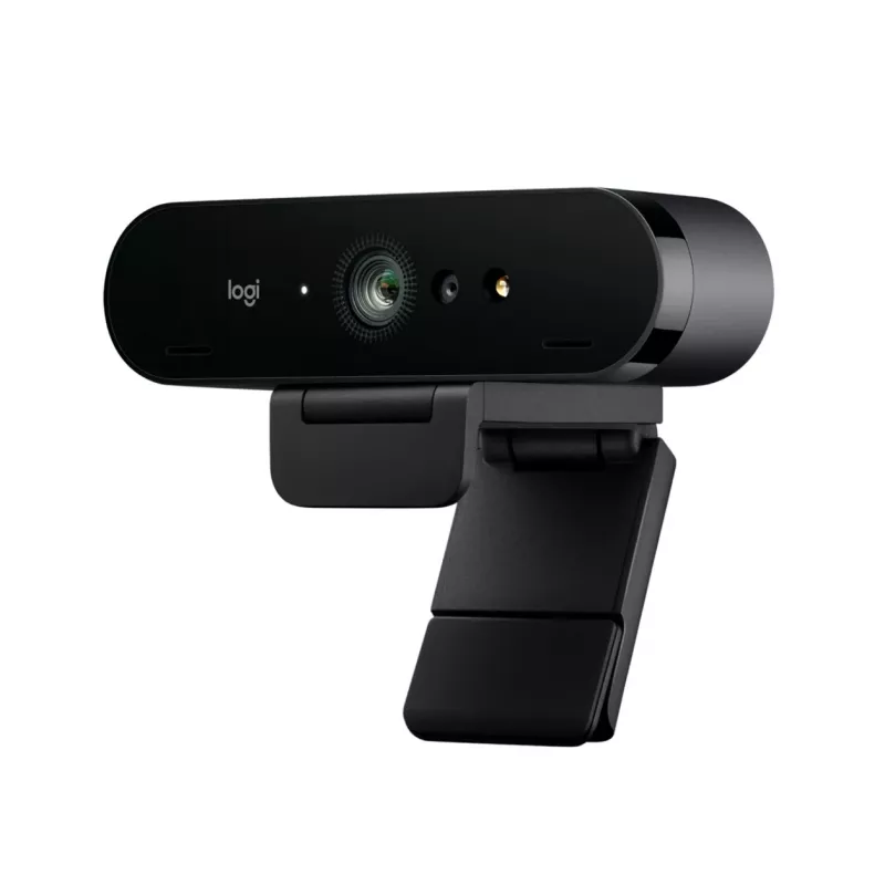 Logitech BRIO 4K Ultra HD Pro κάμερα web 960-001106, 4096x2160, HDR, RightLight 3, ψηφιακό ζουμ 5x, αυτόματη εστίαση, USB 3.0 (USB-C), μαύρη