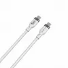 HYPER HyperJuice 240W Καλώδιο σιλικόνης USB-C σε USB-C (0,9 m/1 m) - Λευκό