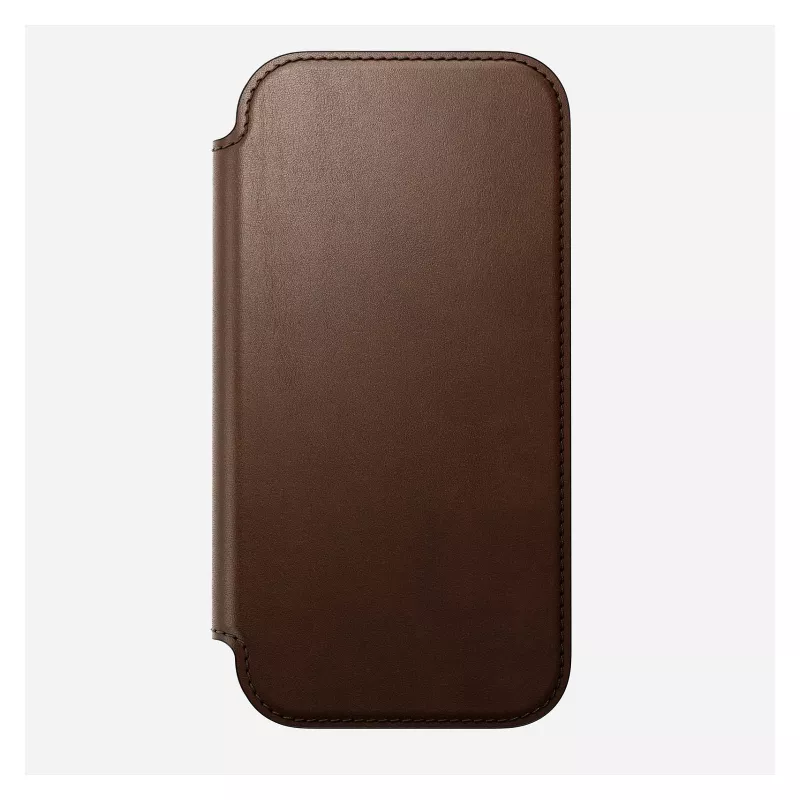 Θήκη folio κινητού Nomad NM014209858 για Apple iPhone 17, 16 cm (6,3 ίντσες), καφέ, 4 θήκες καρτών