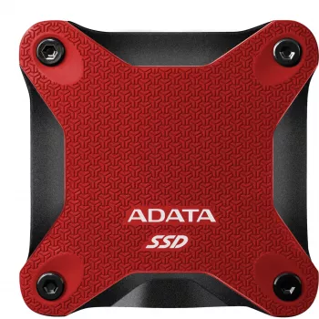 Εξωτερικός SSD ADATA SD620 1 TB, φορητός USB 3.2 Gen 2 (Micro-USB B), ταχύτητα ανάγνωσης 520 MB/s, ταχύτητα εγγραφής 460 MB/s, ανθεκτικός σε κρούσεις, Κόκκινο