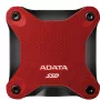 Εξωτερικός SSD ADATA SD620 1 TB, φορητός USB 3.2 Gen 2 (Micro-USB B), ταχύτητα ανάγνωσης 520 MB/s, ταχύτητα εγγραφής 460 MB/s, ανθεκτικός σε κρούσεις, Κόκκινο