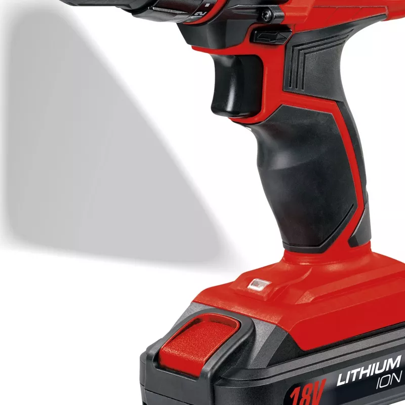 Δραπανοκατσάβιδο πιστολιού Einhell TC-CD 18-2 Li, τσοκ ταχείας σύσφιξης, μπαταρία 1,5-Ah