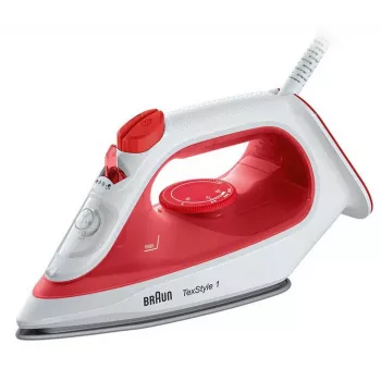 Braun SI 1019 RD σίδερο ατμού αντικολλητική πλάκα σιδερώματος 1900 W κόκκινο