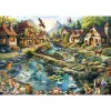 Παζλ 1000 τεμ., Schmidt Spiele Dorf am Waldrand, τοπιογραφική εικονογράφηση