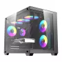 Κουτί υπολογιστή DarkFlash B275 PRO (μαύρο) με 6 προεγκατεστημένους ανεμιστήρες