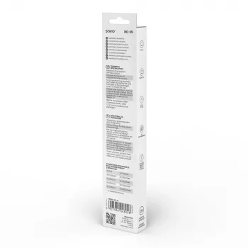Τηλεχειριστήριο SAVIO RC-15 universal για TCL SMART TV, IR ασύρματο, μαύρο, εμβέλεια 10 m
