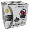 Τιμόνι ESPERANZA EG103 Gaming-Controller — PC/PS2/PS3, 13 πλήκτρα, δόνηση, αισθητήρας επιτάχυνσης, μαύρο/κόκκινο